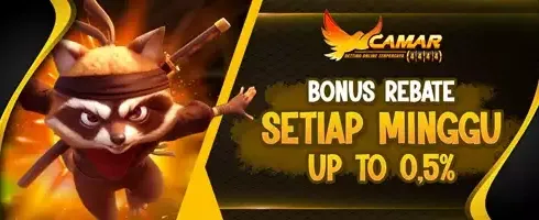 Cashback Slot Mingguan 0.5% promotional banner