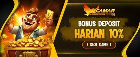 Bonus Reload Harian 100% promotional banner